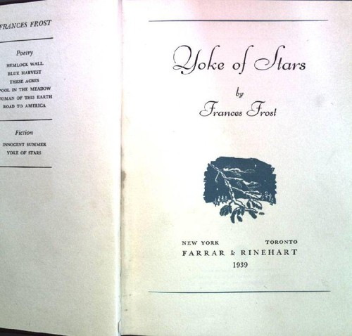 Cover for Yoke of stars