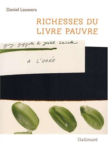 Cover for Richesses du livre pauvre