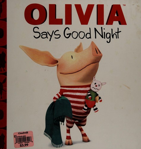 Cover for Olivia says good night