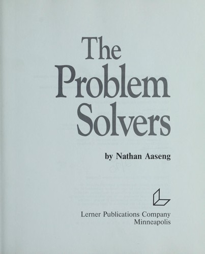 Cover for The problem solvers