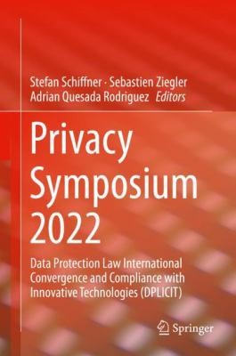 Cover for Privacy Symposium 2022