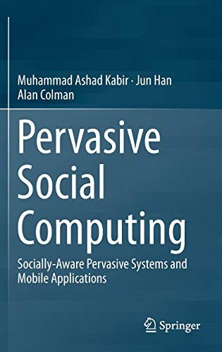 Cover for Pervasive Social Computing