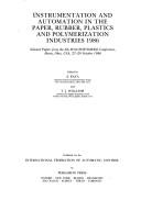Cover for Instrumentation and Automation in the Paper, Rubber, Plastics, and Polymerization Industries 1986
