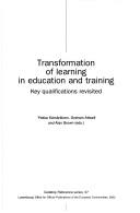 Cover for Transformation of Learning in Education and Training (CEDEFOP Reference)