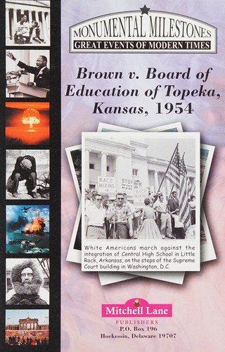 Cover for Brown v. Board of Education, Topeka, KS, 1954