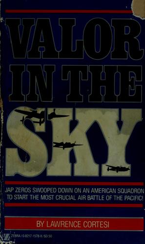 Cover for Valor in the sky