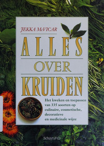 Cover for Alles over kruiden
