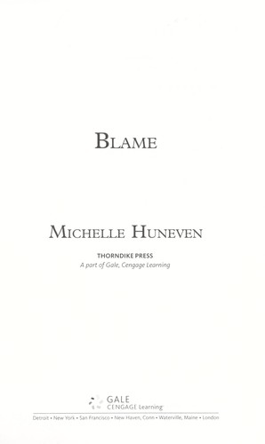 Cover for Blame