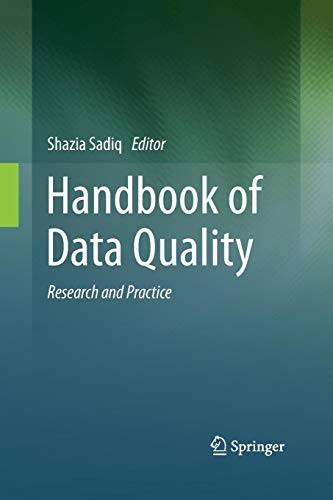 Cover for Handbook of Data Quality