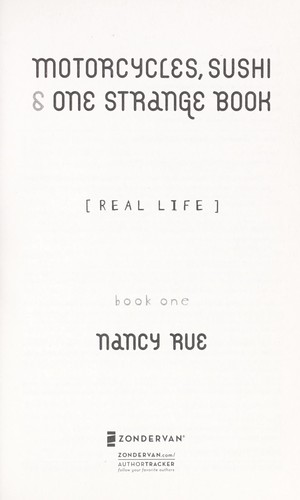 Cover for Motorcycles, sushi & one strange book