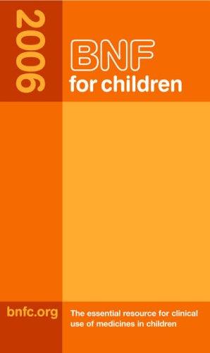 Cover for BNF for Children 2006