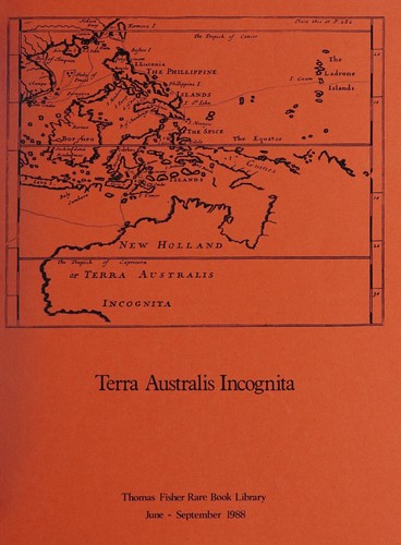 Cover for Terra Australis incognita
