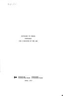 Cover for Copyright in Canada