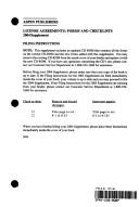 Cover for License agreements