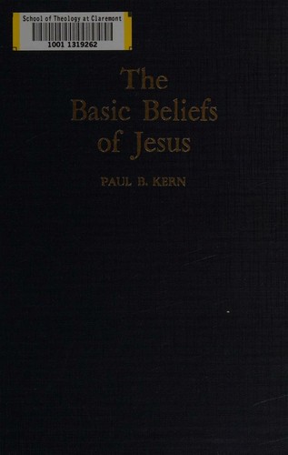 Cover for The basic beliefs of Jesus.