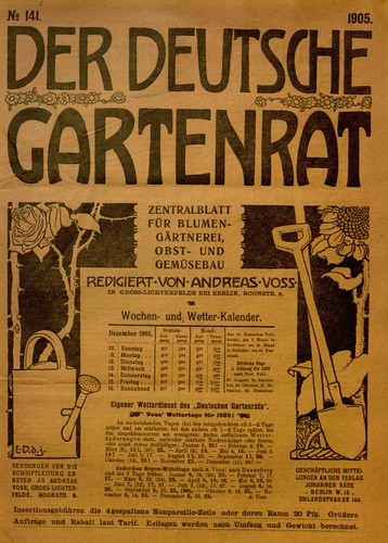 Cover for Der Deutsche Gartenrat