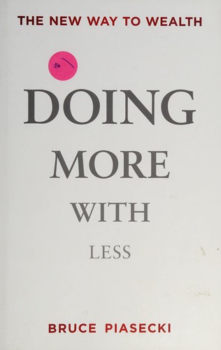 Cover for Doing more with less
