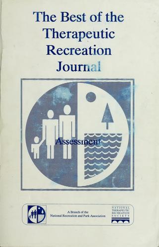 Cover for The Best of The therapeutic recreation journal