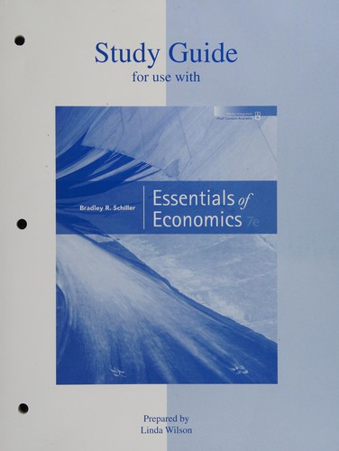 Cover for Essentials of economics