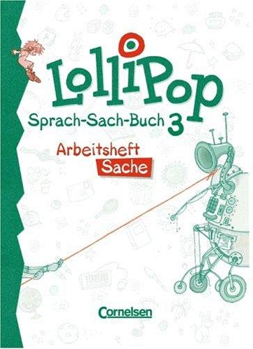 Cover for Lollipop, Sprach-Sach-Buch, neue Rechtschreibung, 3. Schuljahr