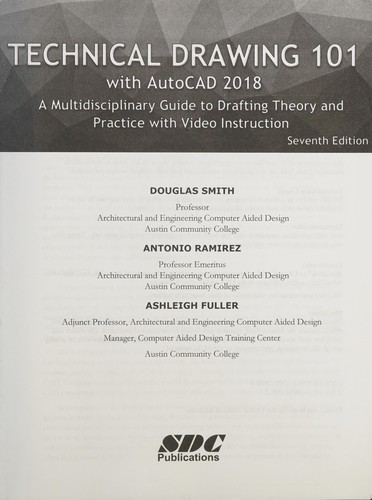 Cover for Technical Drawing 101 with AutoCAD 2018