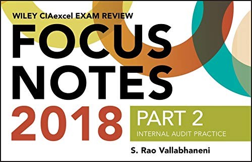 Cover for Wiley CIAexcel Exam Review 2018 Focus Notes, Part 2