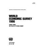 Cover for World Economic Survey, 1986