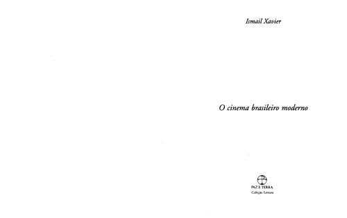 Cover for Cinema Brasileiro Moderno