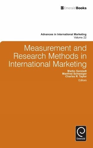 Cover for Measurement and Research Methods in International Marketing