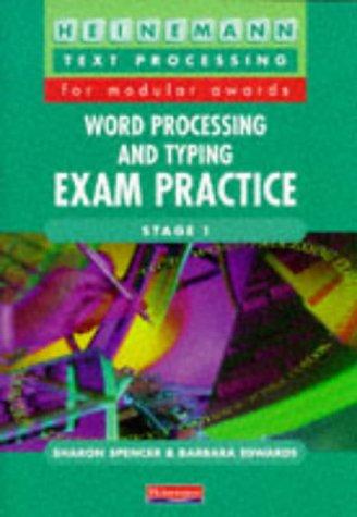 Cover for Word Processing and Typing (Text Processing for Modular Awards)