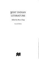 Cover for West Indian literature