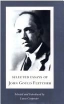 Cover for Selected essays of John Gould Fletcher