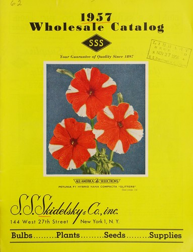 Cover for 1957 wholesale catalog