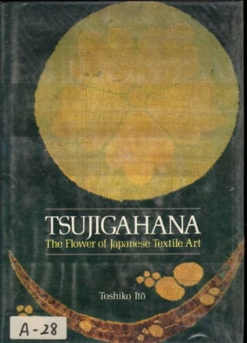 Cover for Tsujigahana, the flower of Japanese textile art