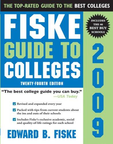 Cover for Fiske Guide to Colleges 2009 (Fiske Guide to Colleges)