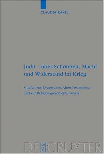 Cover for Judit Uber Schonheit, Macht Und Widerstand Im Krieg