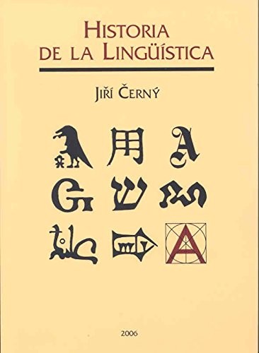 Cover for Historia de la lingüística