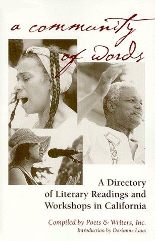 Cover for A Community of Words