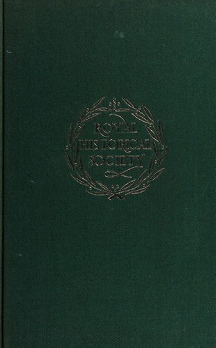 Cover for Transactions of the Royal Historical Society