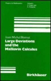 Cover for Large deviations and the Malliavin calculus