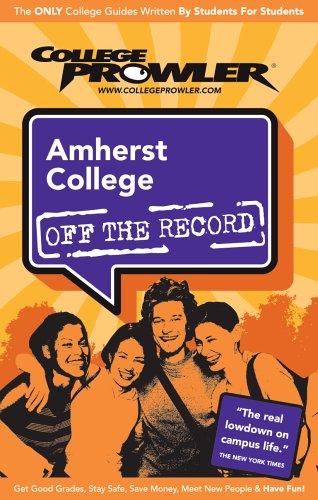 Cover for Amherst College Ma 2007