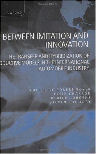 Cover for Between Imitation and Innovation