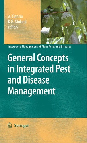 Cover for General concepts in integrated pest and disease management