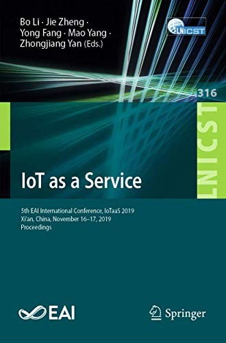 Cover for IoT as a Service