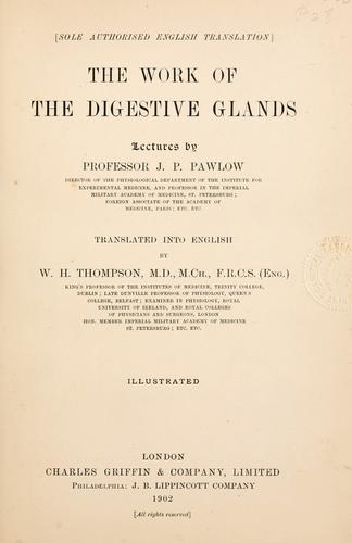 Cover for work of the digestive glands