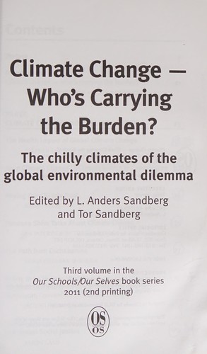 Cover for Climate change