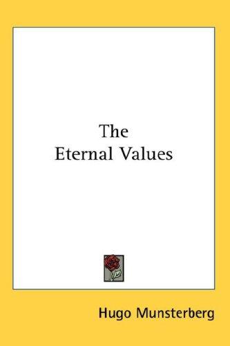 Cover for The Eternal Values