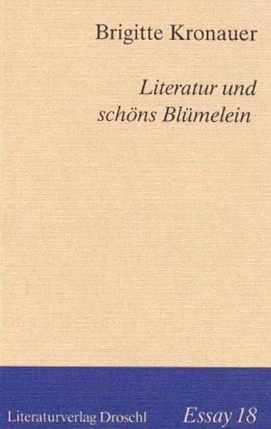 Cover for Literatur und schöns Blümelein