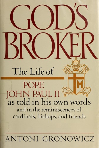 Cover for God's broker
