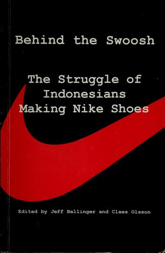 Cover for Behind the swoosh
